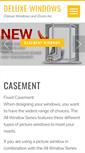 Mobile Screenshot of deluxewindows.ca