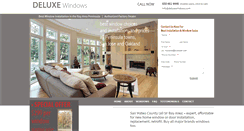 Desktop Screenshot of deluxewindows.com